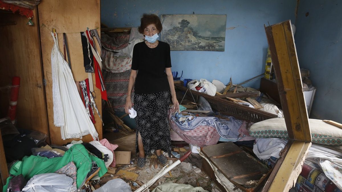 Zpátky doma. Fotky ukazují návrat Libanonců do zničených bytů